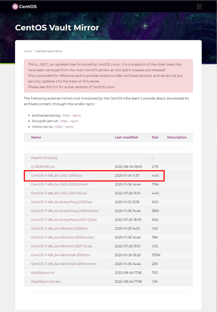 CentOS7_ISO_FILE_Download